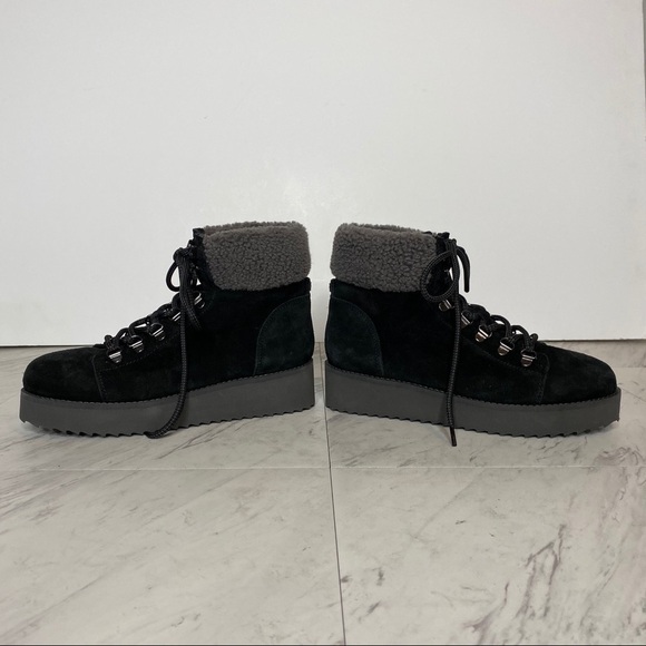 New! Sam Edelman Franc Platform Hiker Bootie 6.5M - Picture 5 of 11